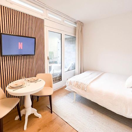 Bright Tiny Studio - Shared Pool & Sauna - Free Parking - Air Condition Muralto Extérieur photo